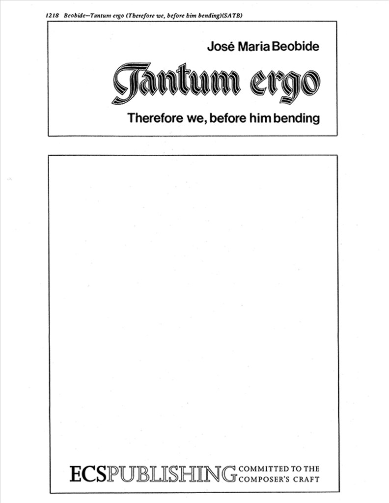 Tantum ergo