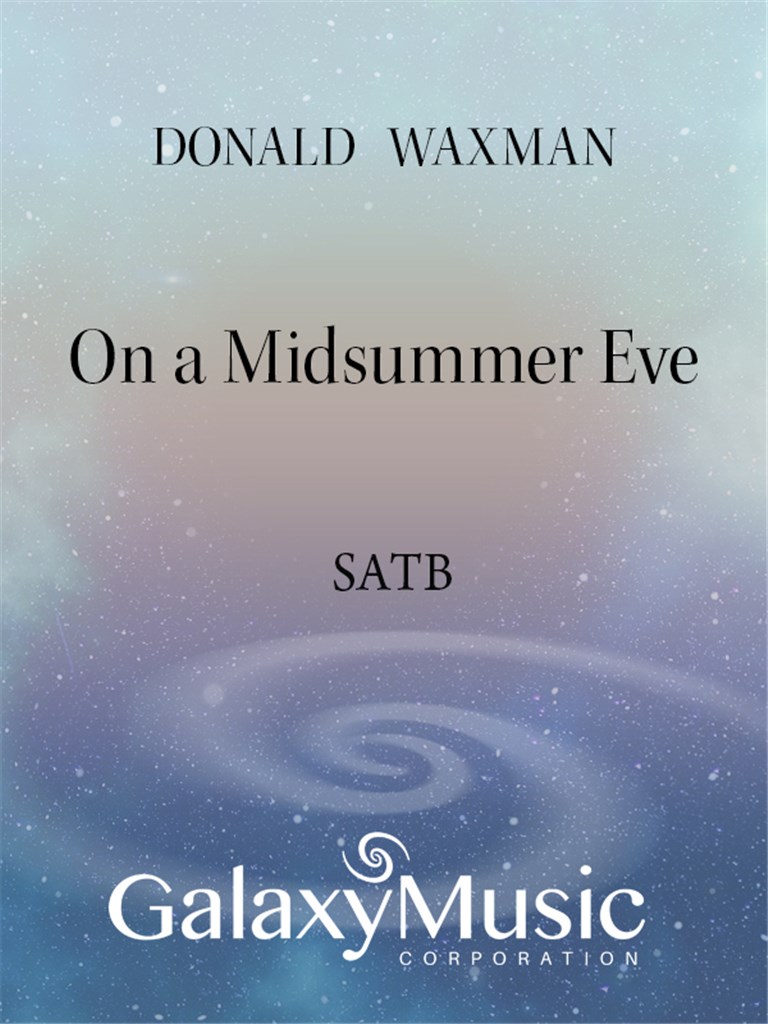 Eight Thomas Hardy Songs: No. 7 On a Midsummer Eve