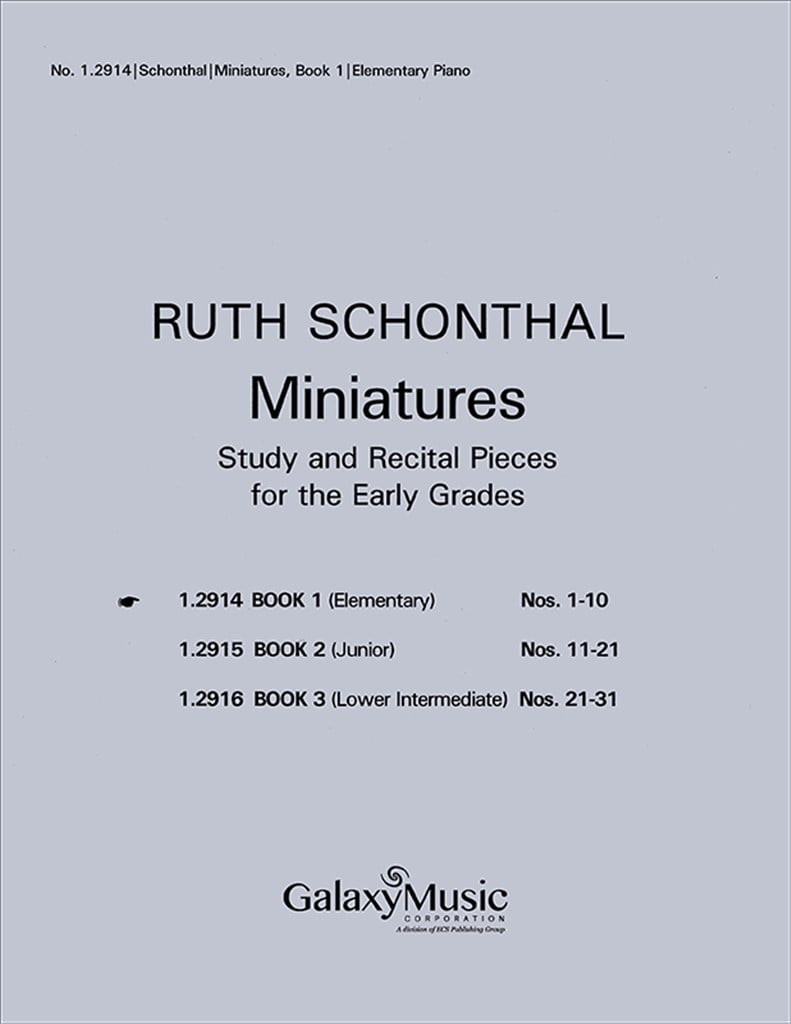 Miniatures, Book 1