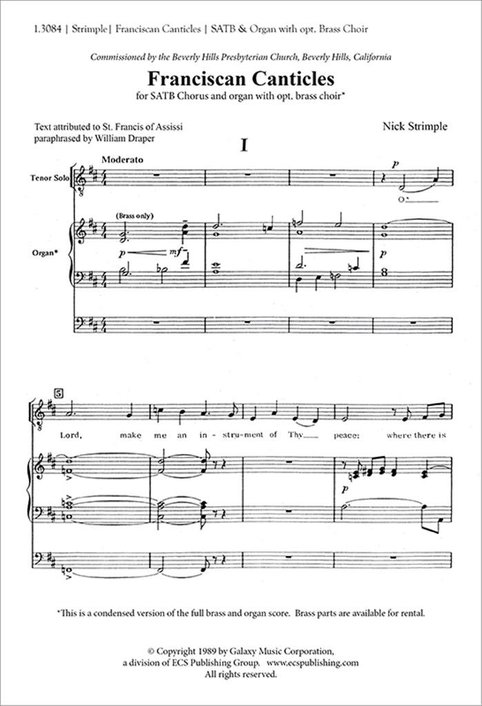 Franciscan Canticles