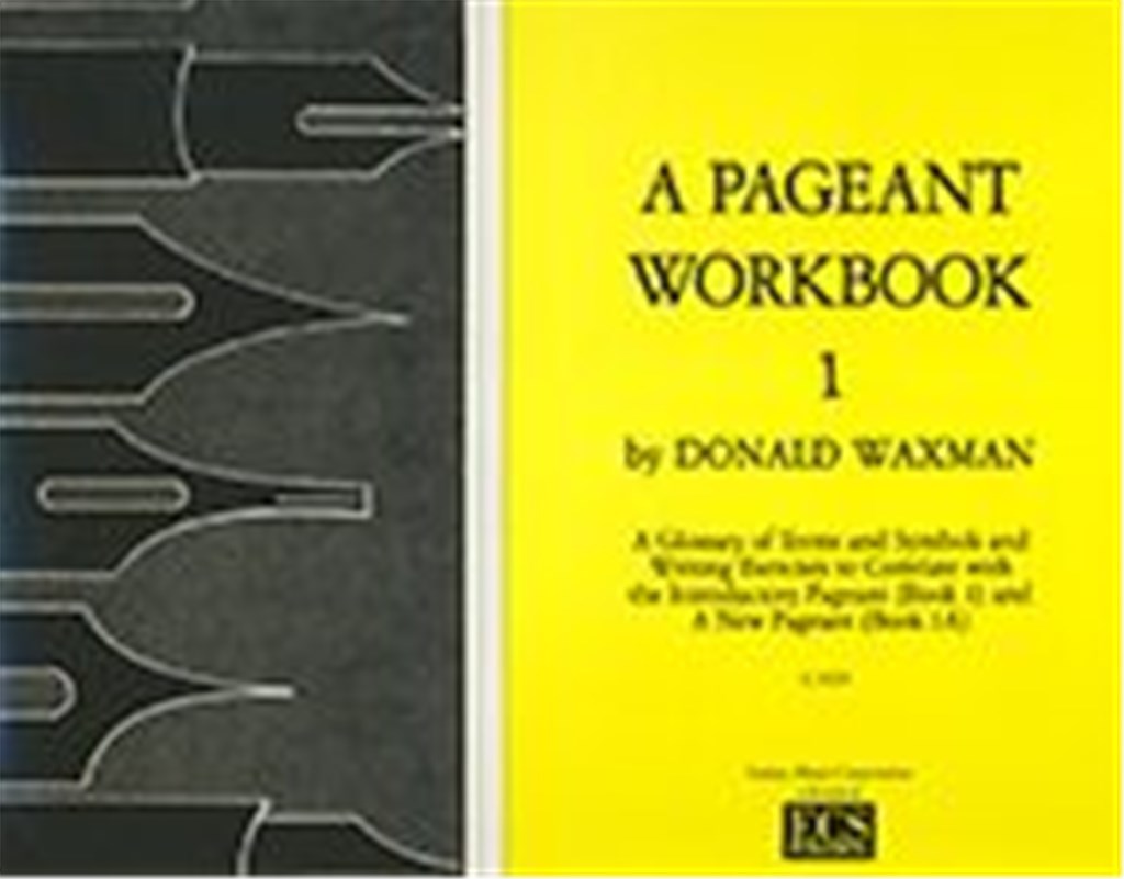 Pageant Workbook, Book 1