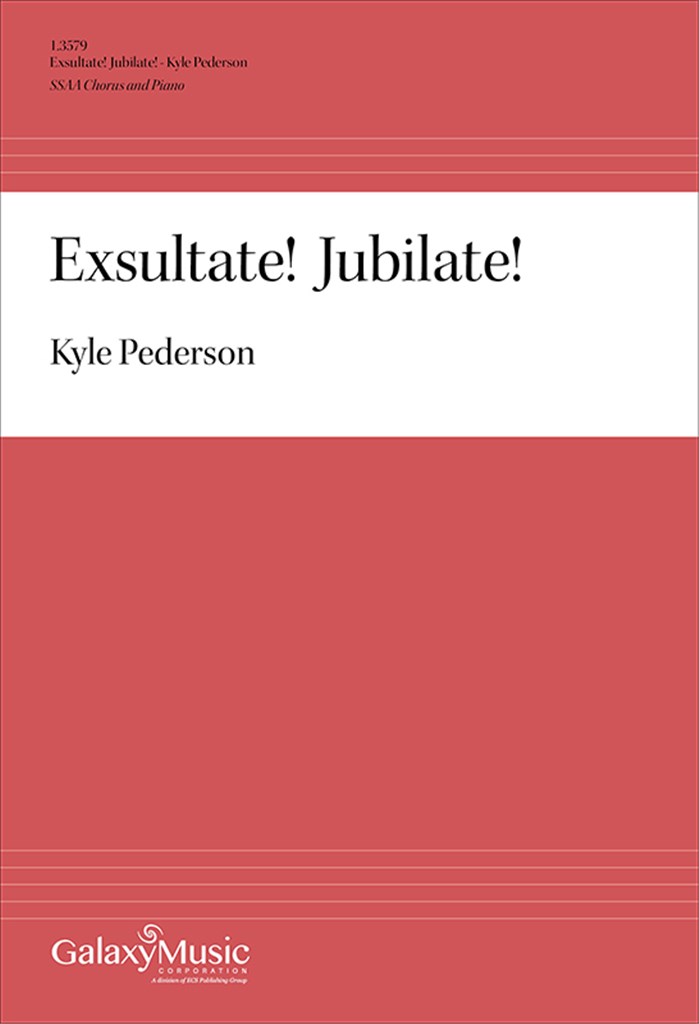 Exsultate! Jubilate!