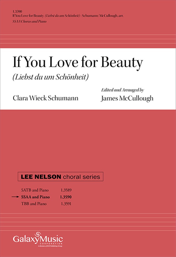 If You Love for Beauty (Liebst du um Schönheit)