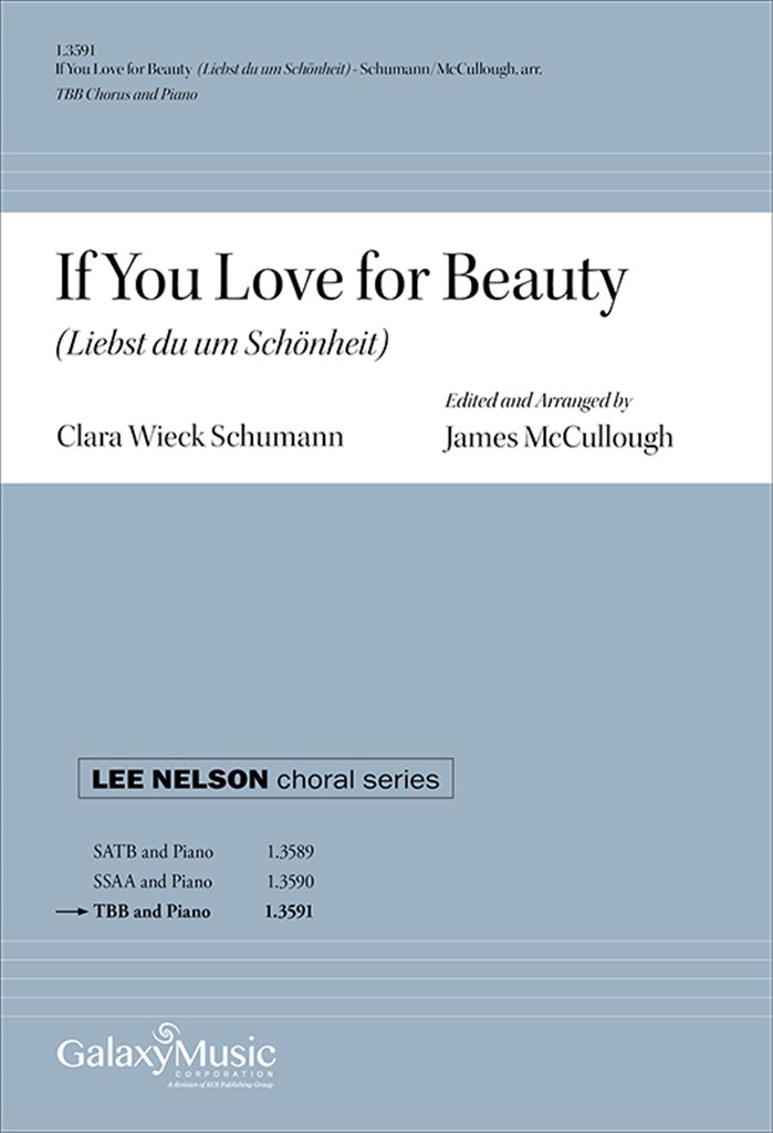 If You Love for Beauty (Liebst du um Schönheit)