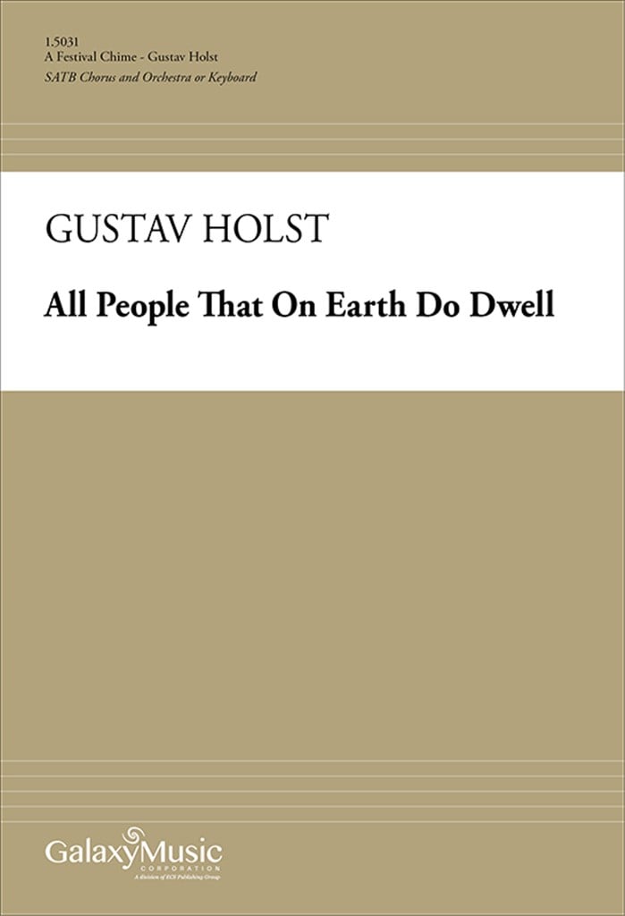 All People that on Earth do Dwell