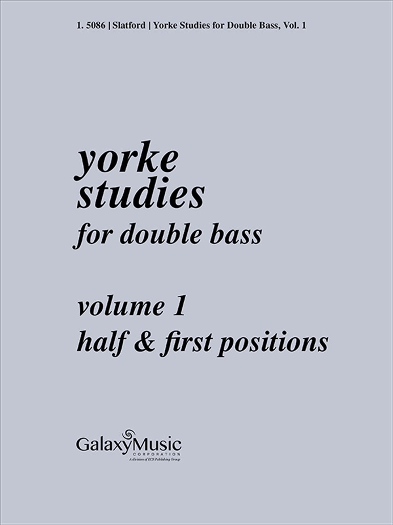 Yorke Studies for Double Bass, Vol. 1