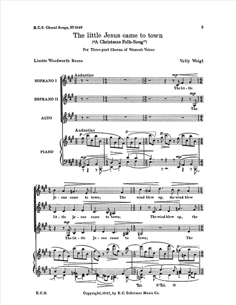 A Christmas Folk-Song