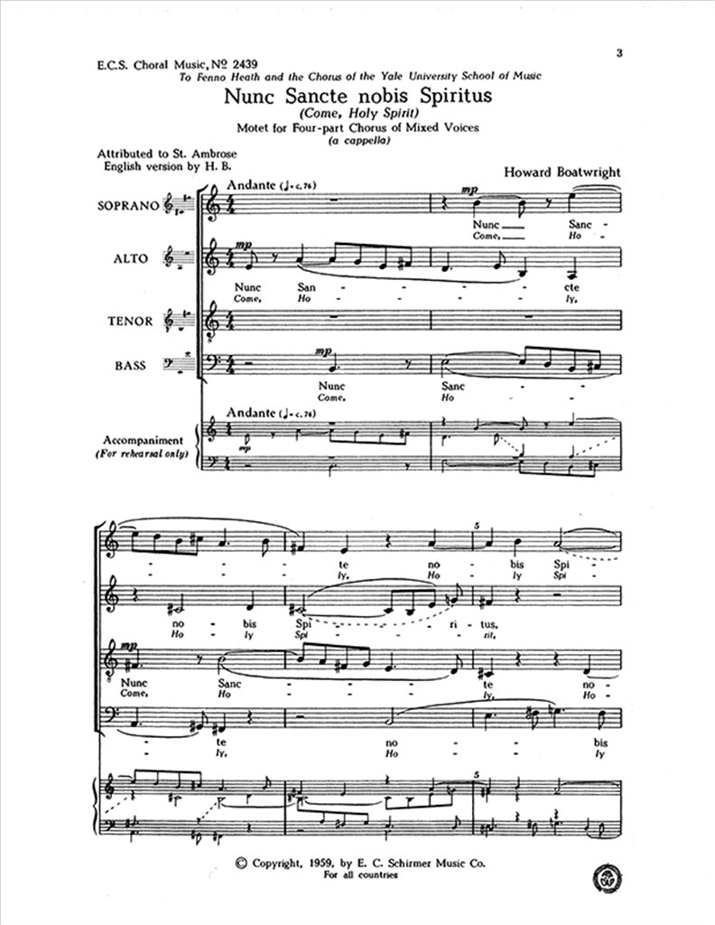 Nunc sancte nobis Spiritus