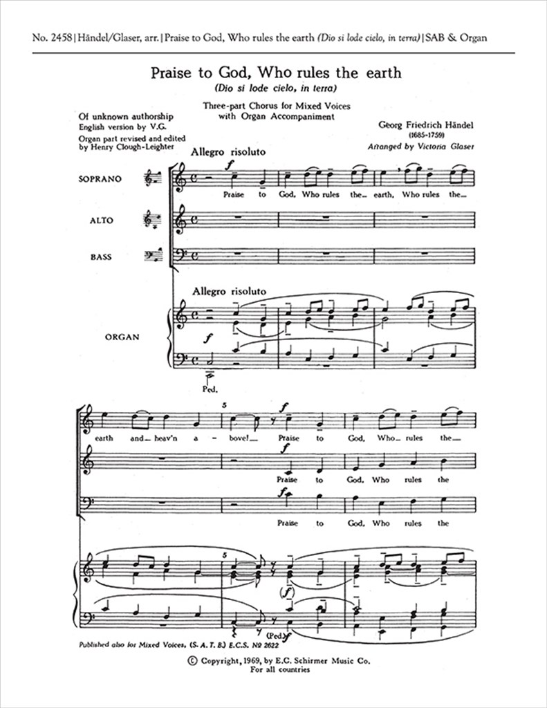 La Resurrezione-Praise To God, Who Rules the Earth