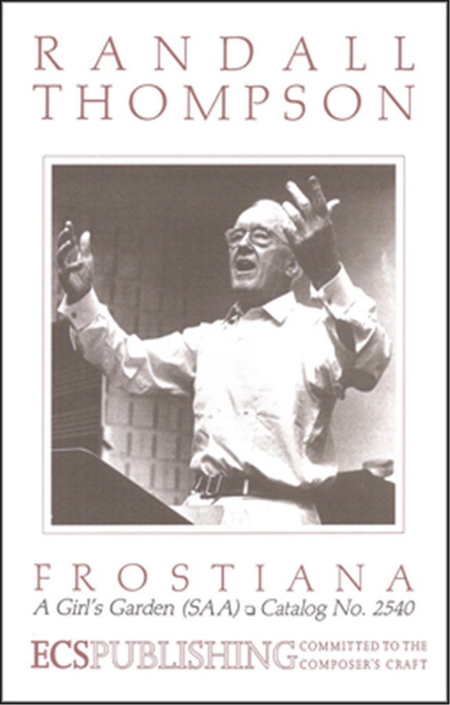 Frostiana: No. 5. A Girl's Garden