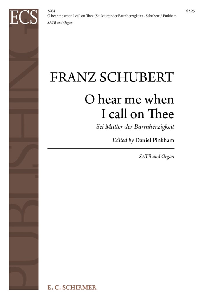 O hear me when I call on Thee