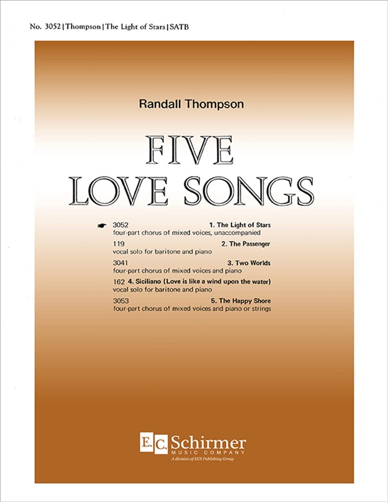 Five Love Songs: No. 1. The Light of Stars