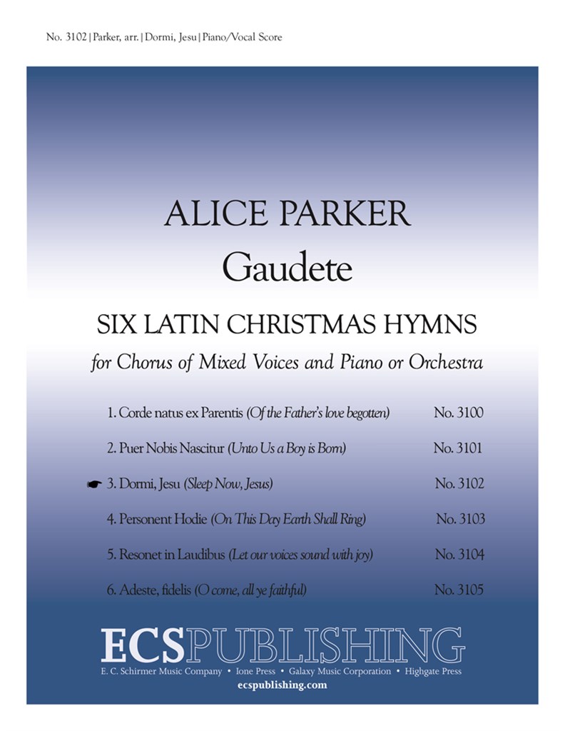 Gaudete: No. 3. Dormi, Jesu
