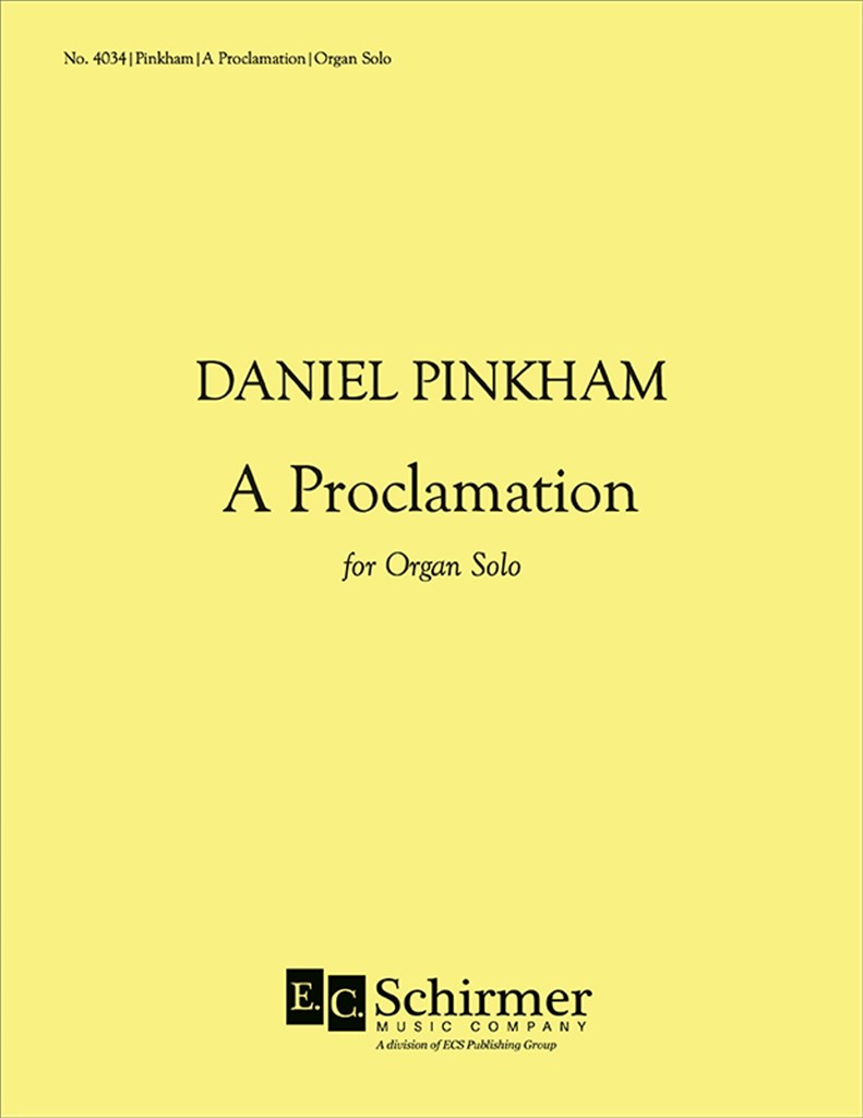 A Proclamation