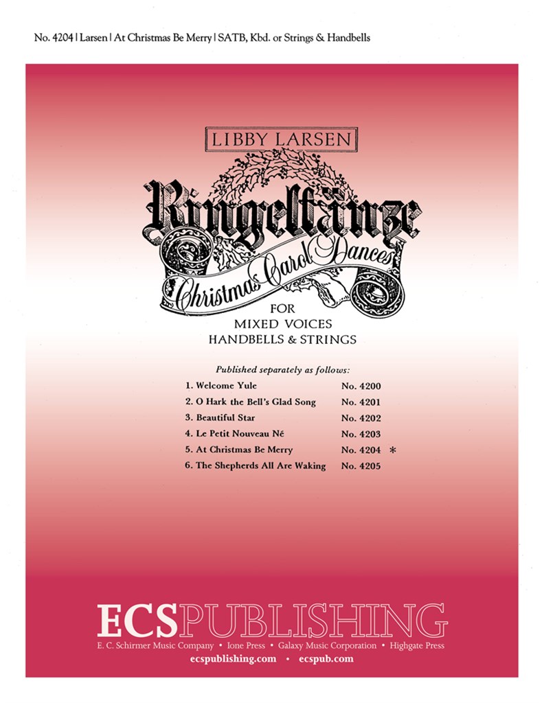 Ringeltanze: 5. At Christmas Be Merry