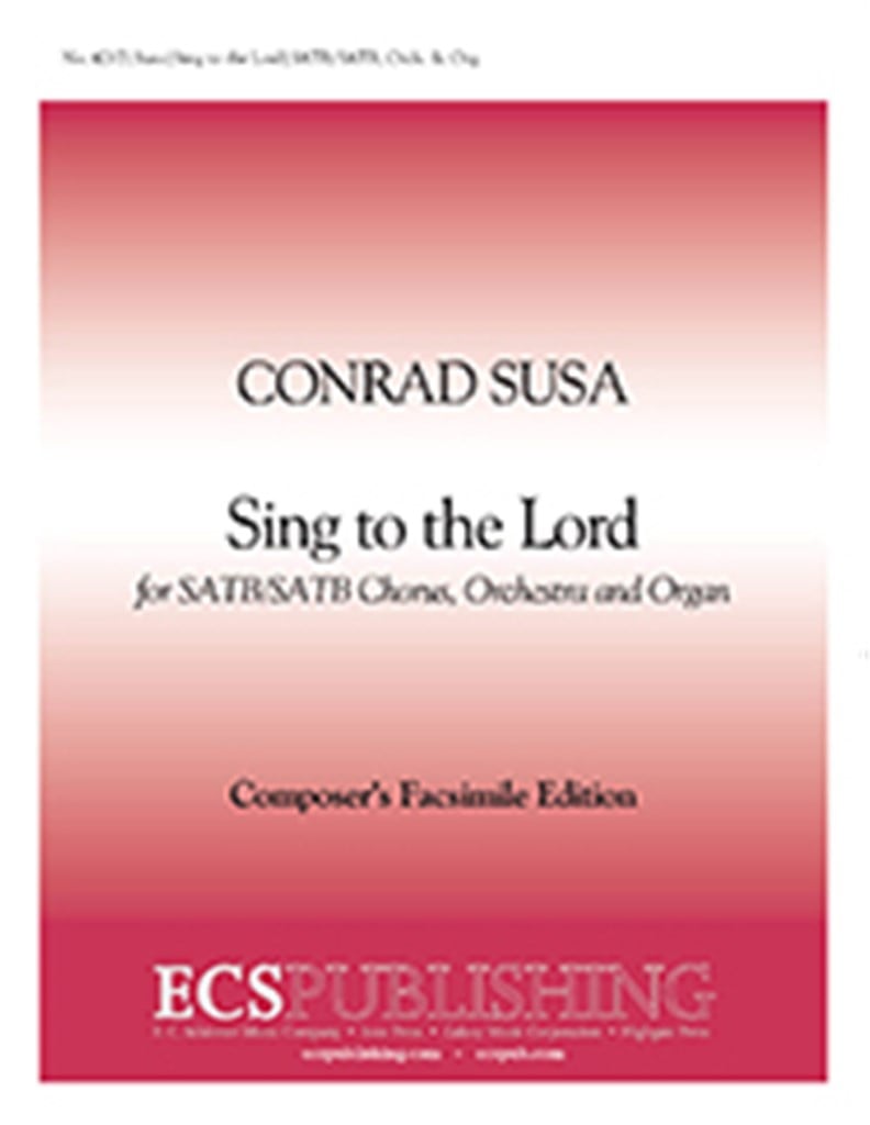 Sing to the Lord