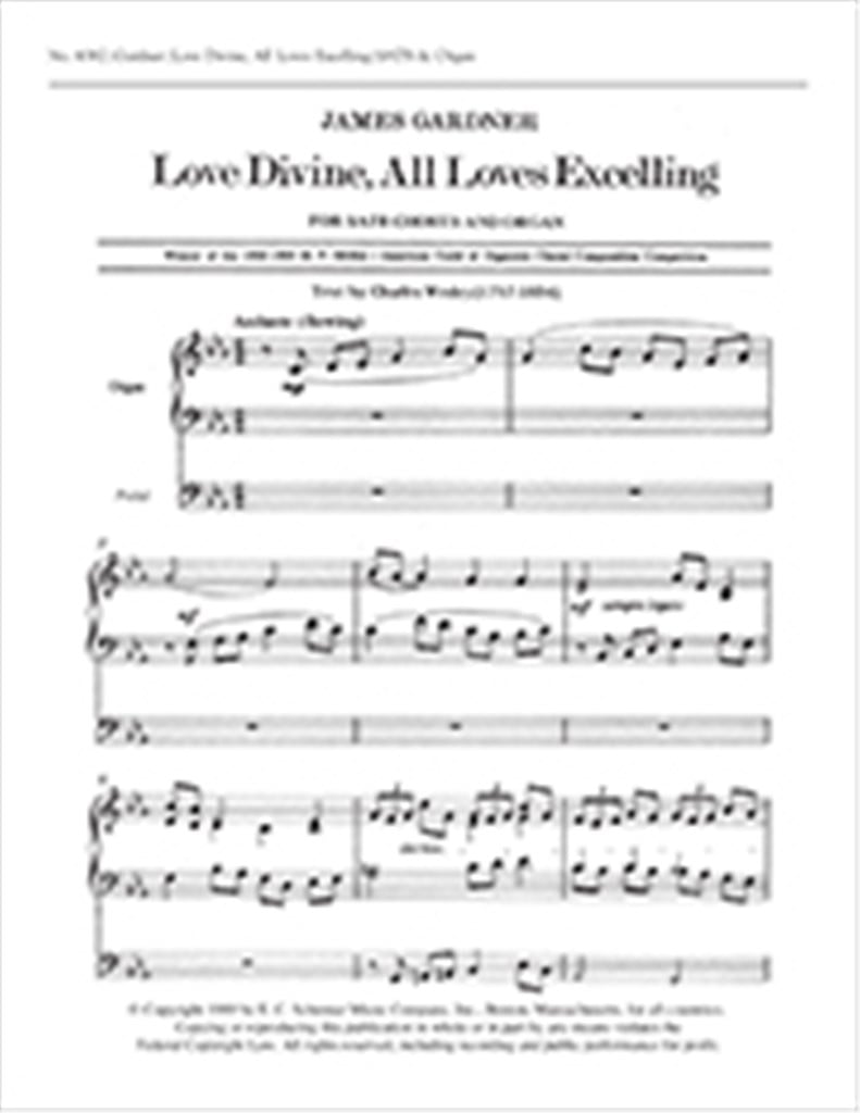 Love Divine, All Loves Excelling