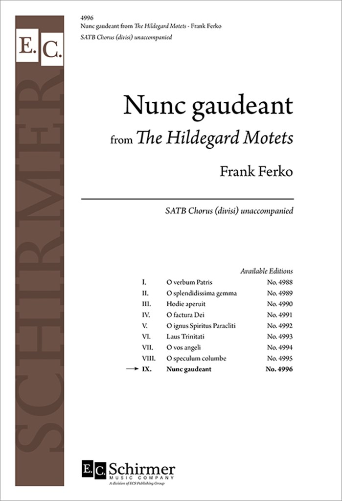 The Hildegard Motets: No. 9. Nunc gaudeant