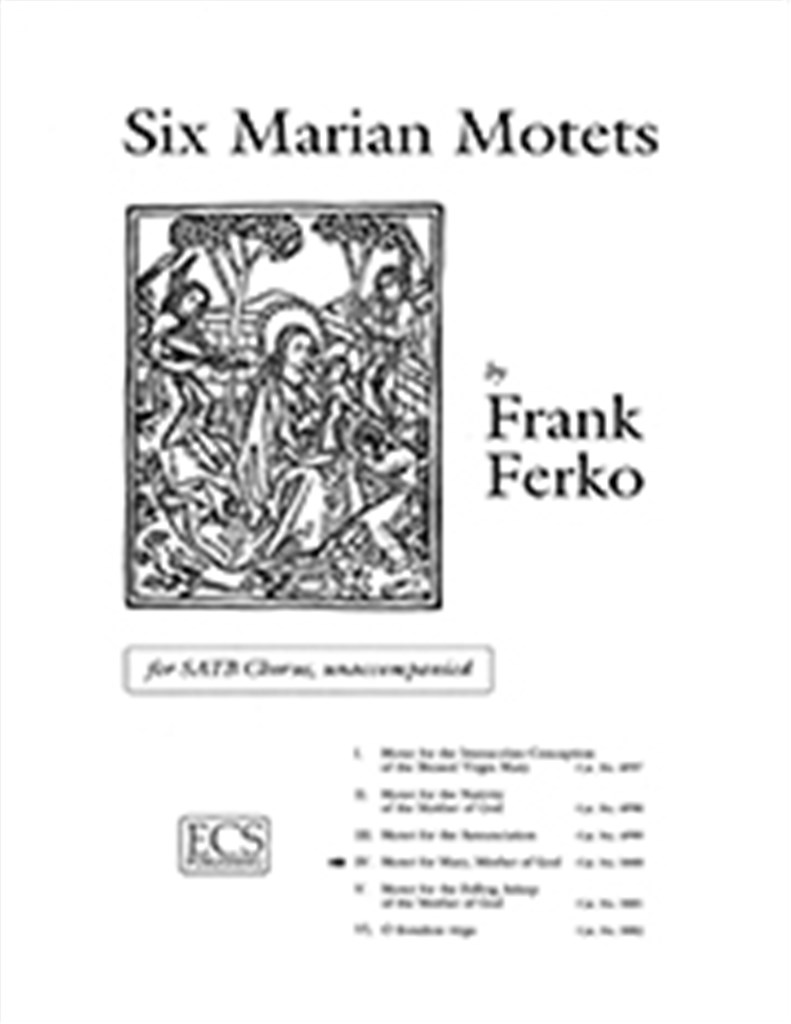 Six Marian Motets: No. 4
