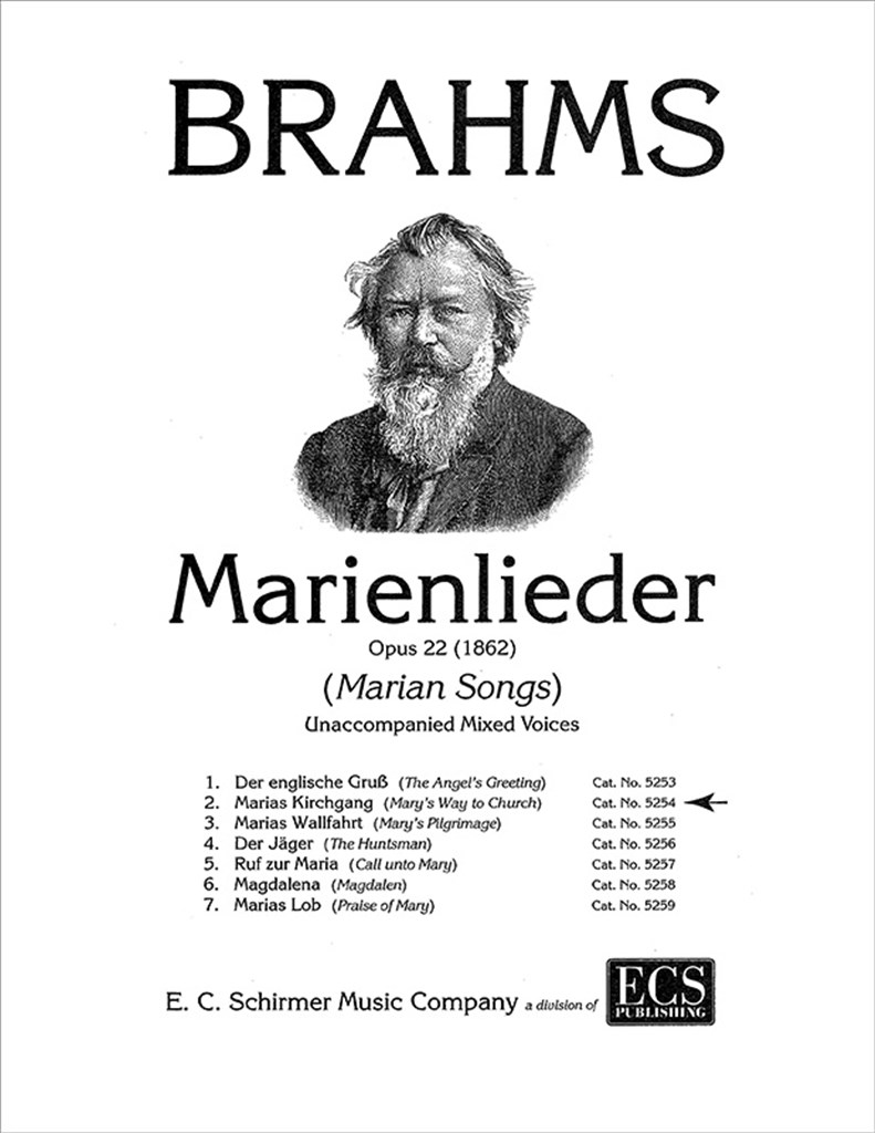 Marienlieder No. 2. Marias Kirchgang
