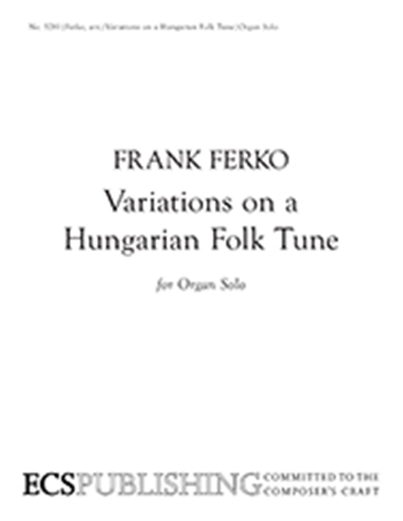 Variations on a Hungarian Folk Tune