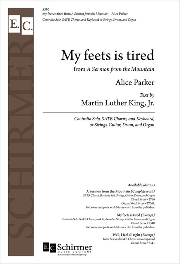 Sermon from the Mountain: My Feets Is Tired