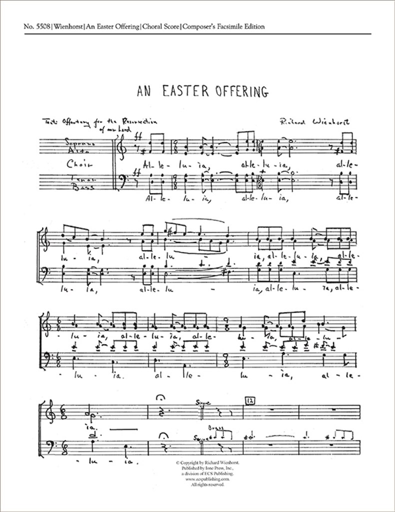 An Easter Offering