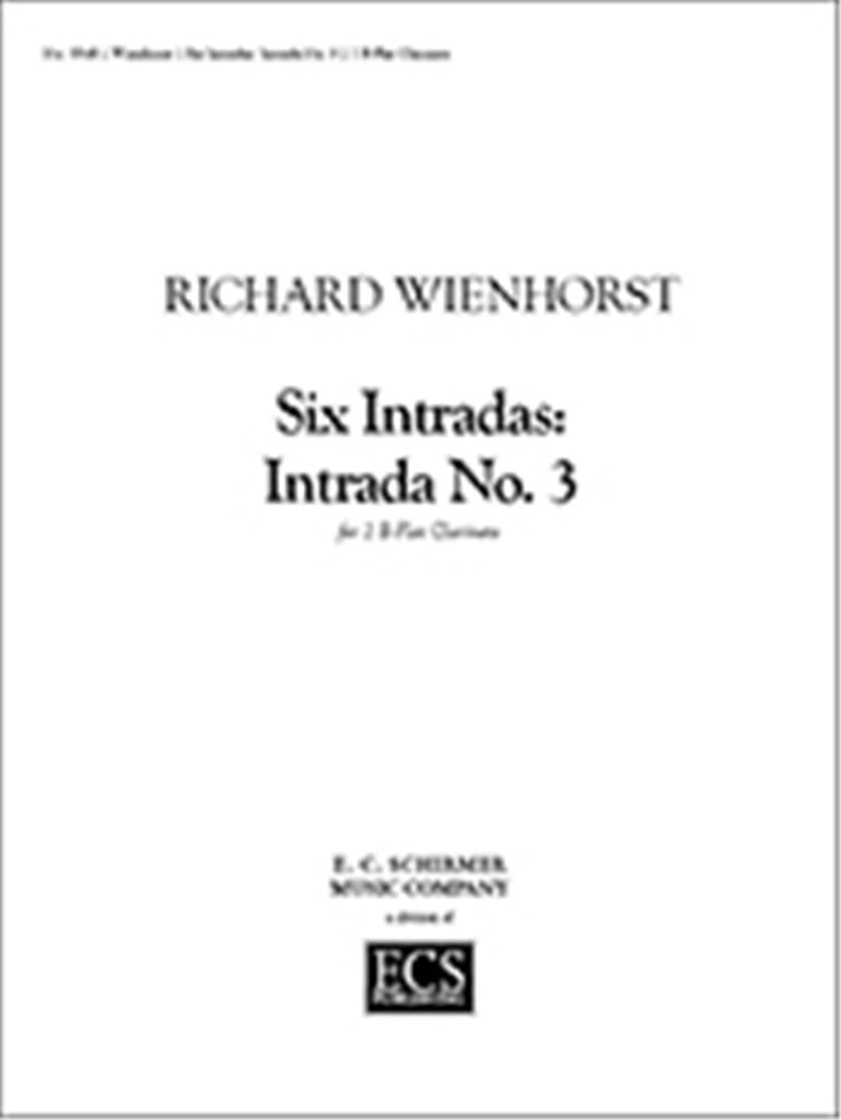 Six Intradas: Intrada No. 3