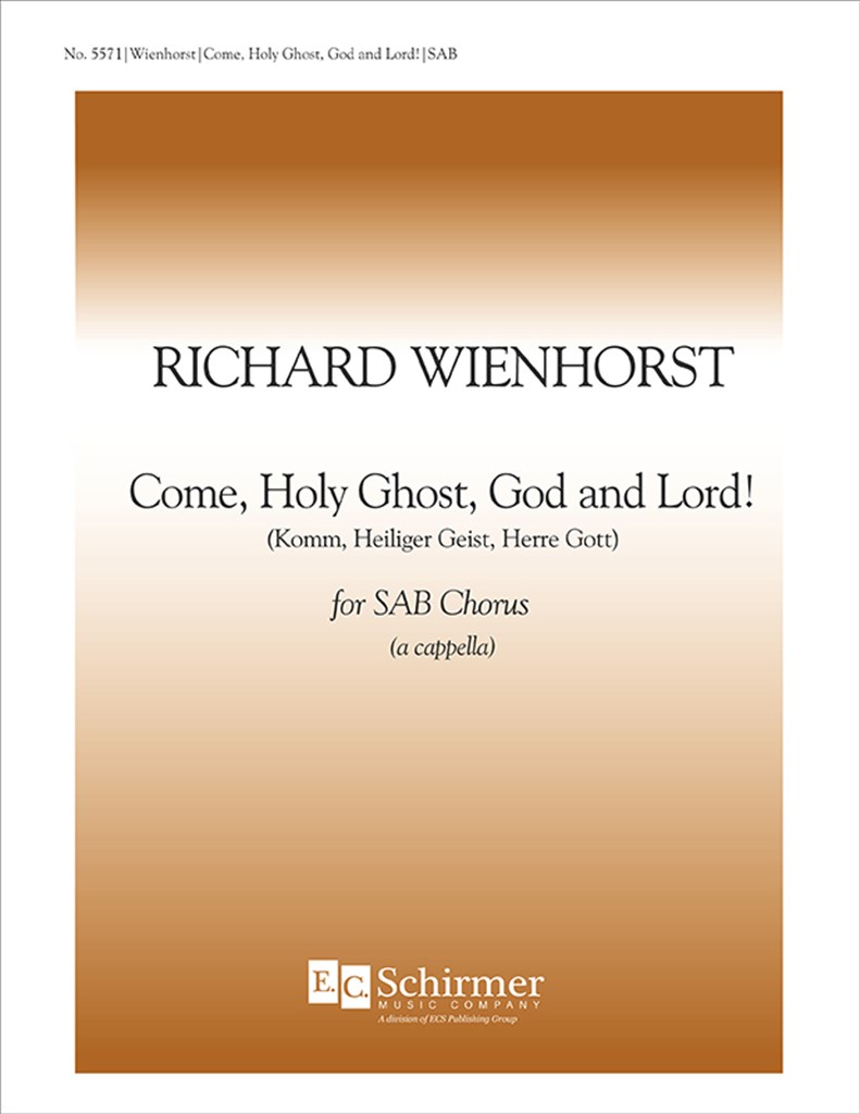 Come, Holy Ghost, God and Lord!