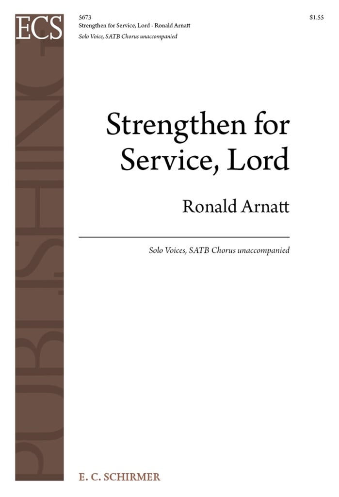 Strengthen for Service, Lord
