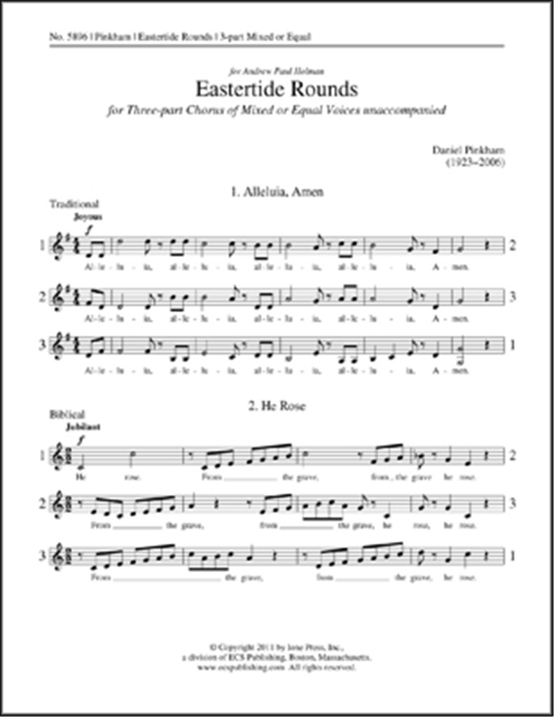 Eastertide Rounds