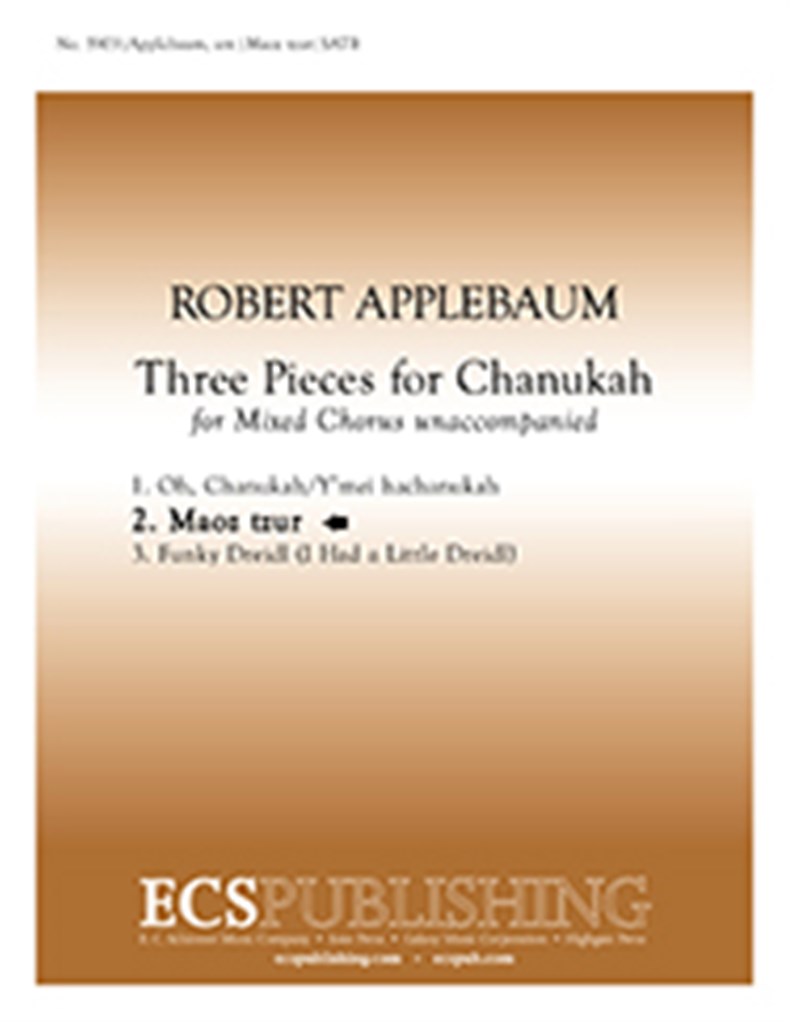 Three Pieces for Chanukah: No. 2 Maoz tzur