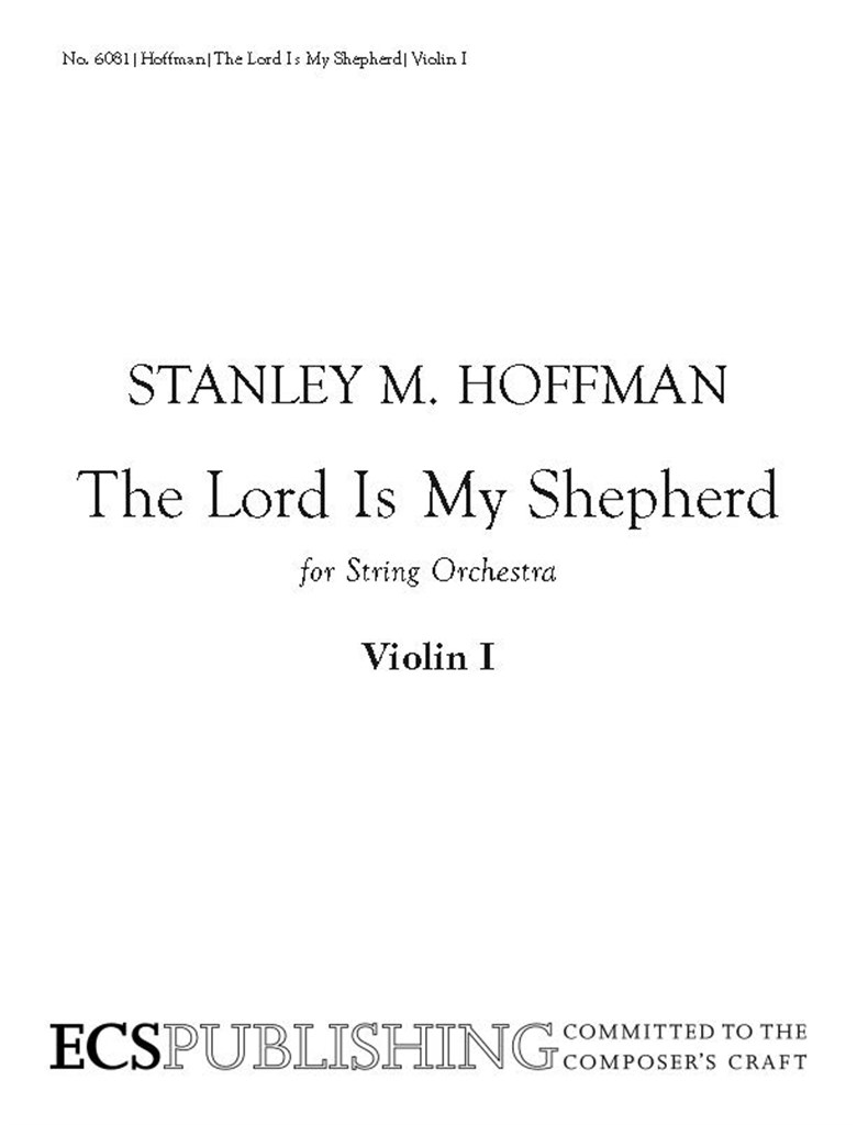 The Lord Is My Shepherd