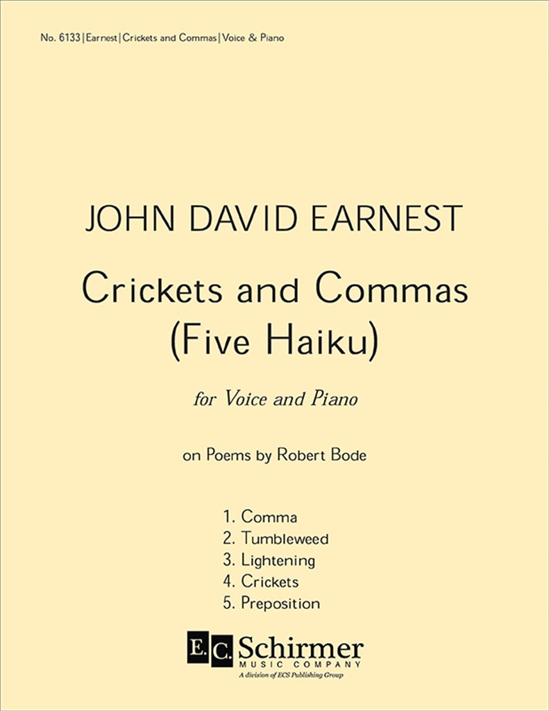 Crickets and Commas: Five Haiku
