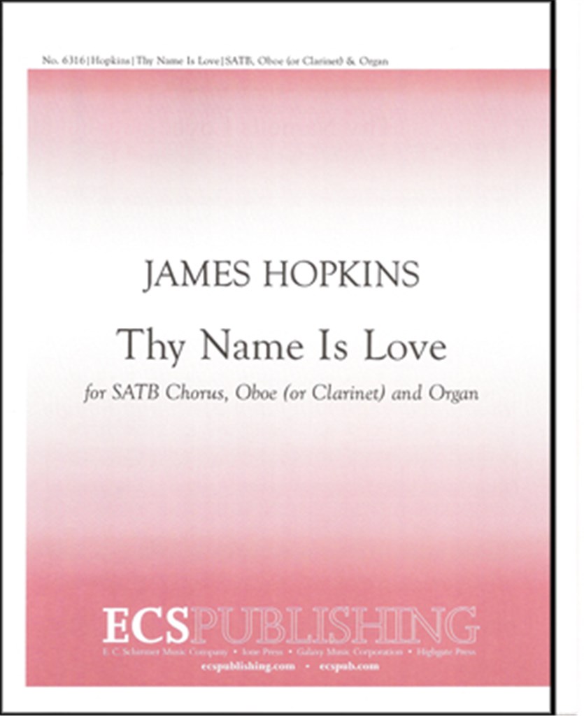 Thy Name is Love