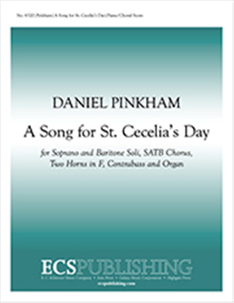 A Song for St. Cecilia's Day