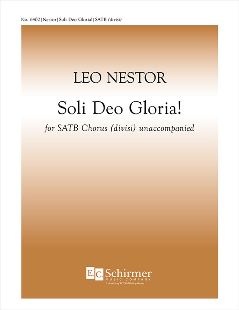 Soli Deo Gloria!