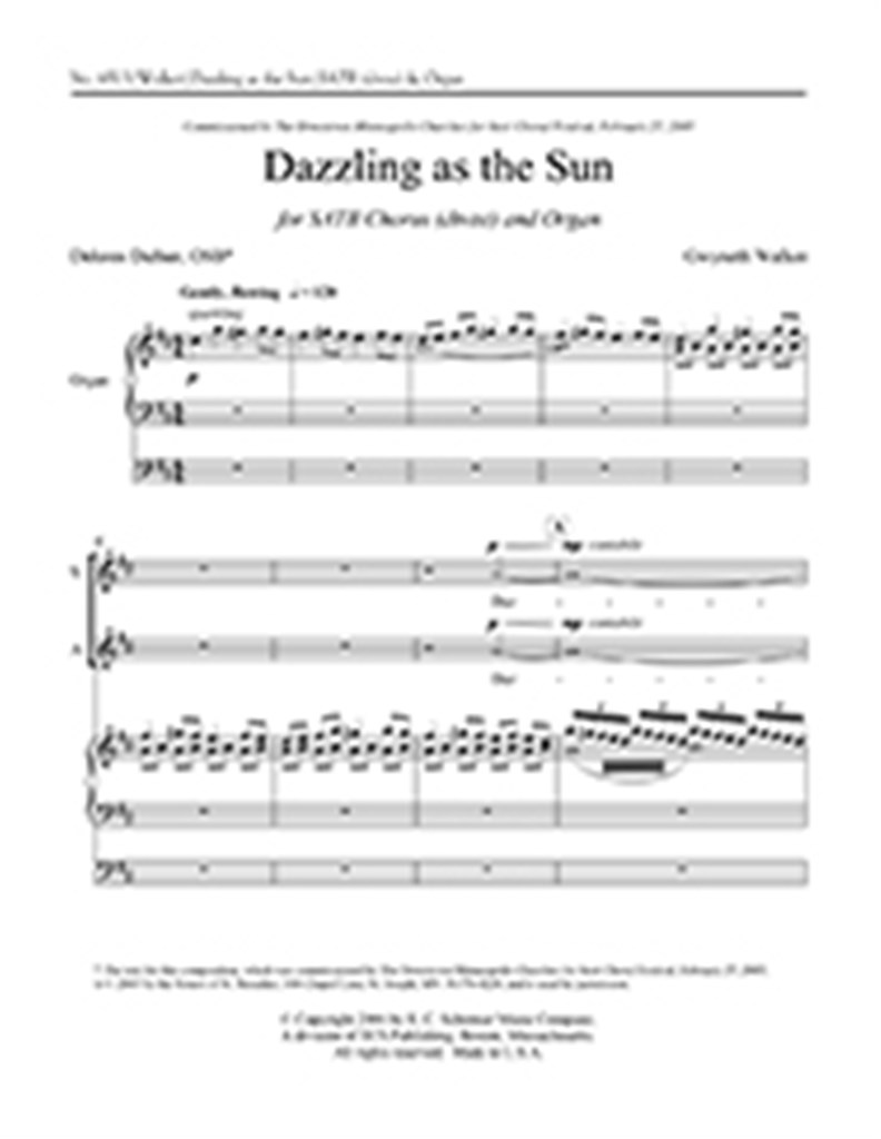 Dazzling as the Sun