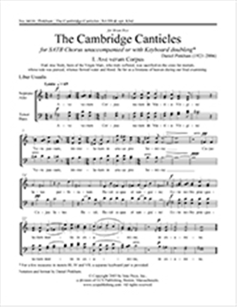 The Cambridge Canticles
