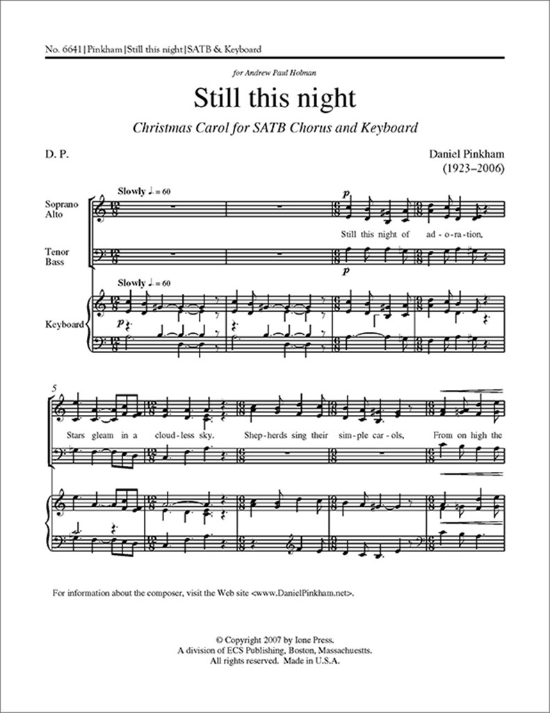 Still this Night