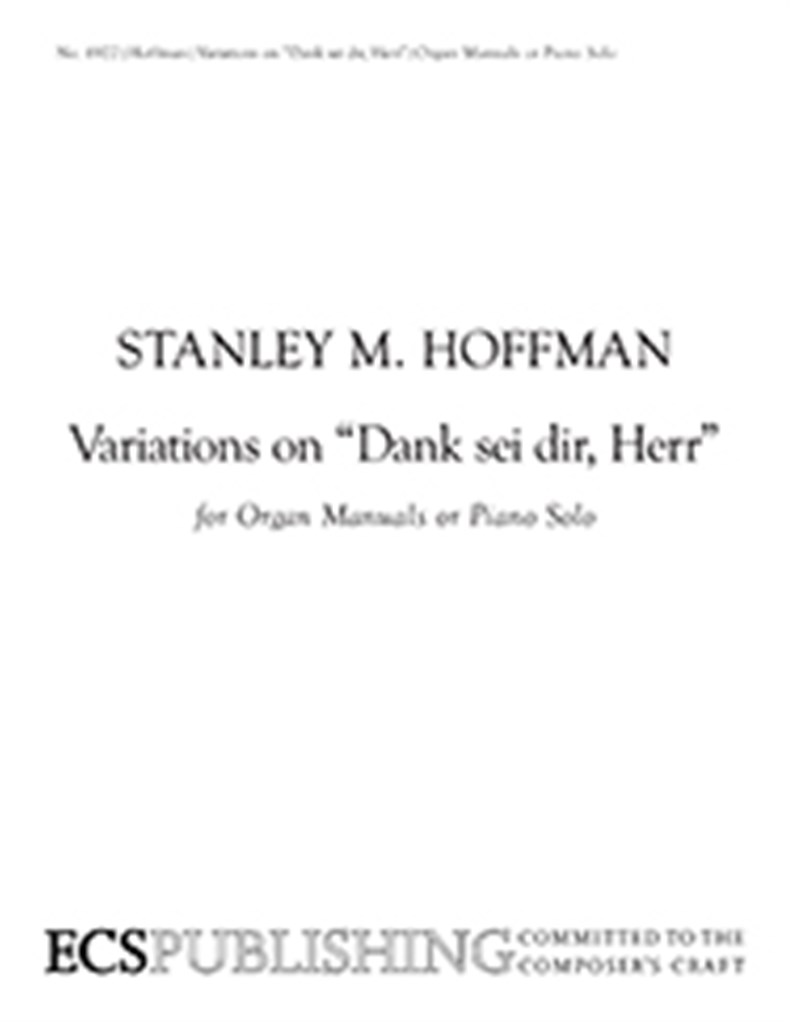 Variations on Dank sei dir, Herr