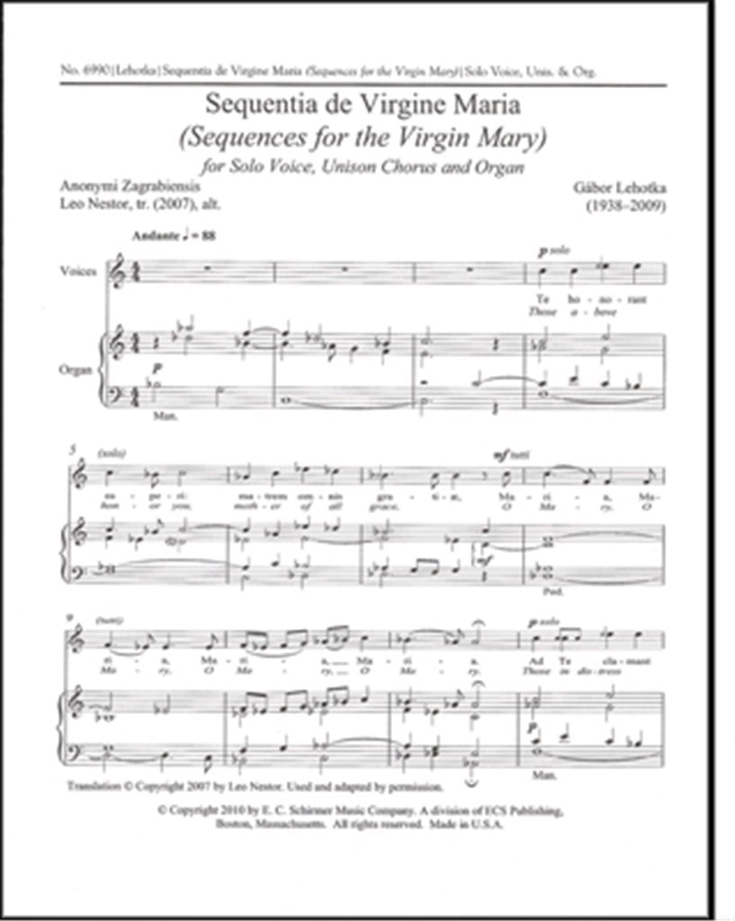 Sequentia de Virgine Maria