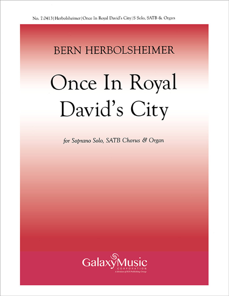 Once in Royal David's City