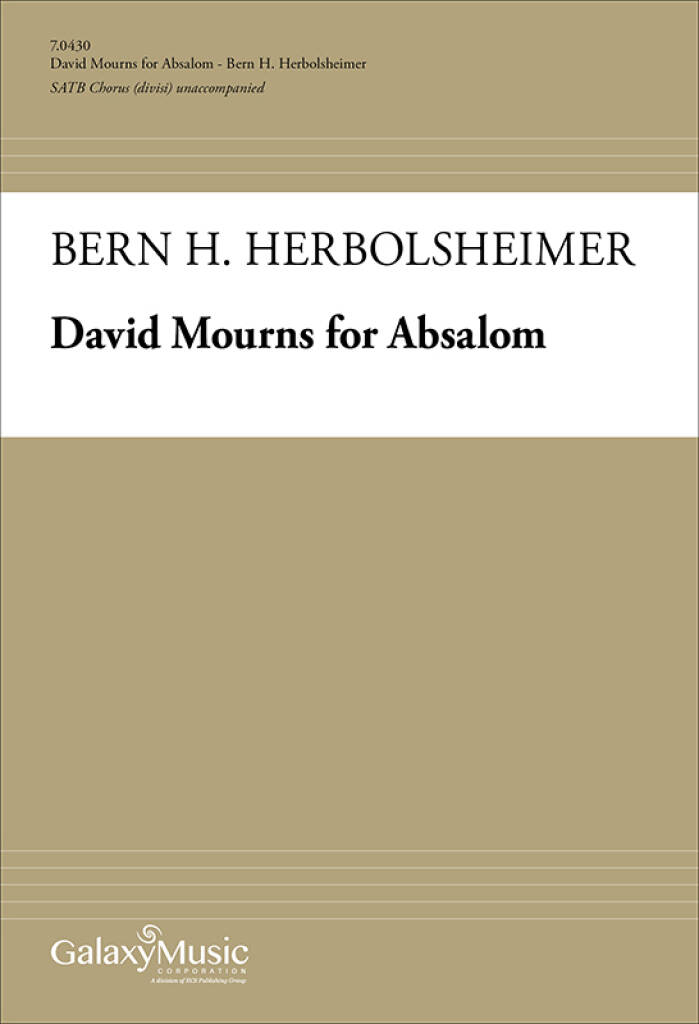 David Mourns for Absalom
