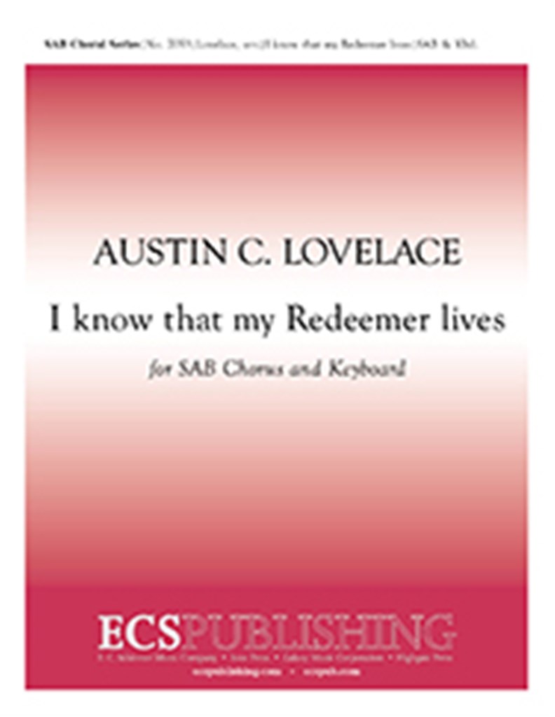 I Know that my Redeemer lives
