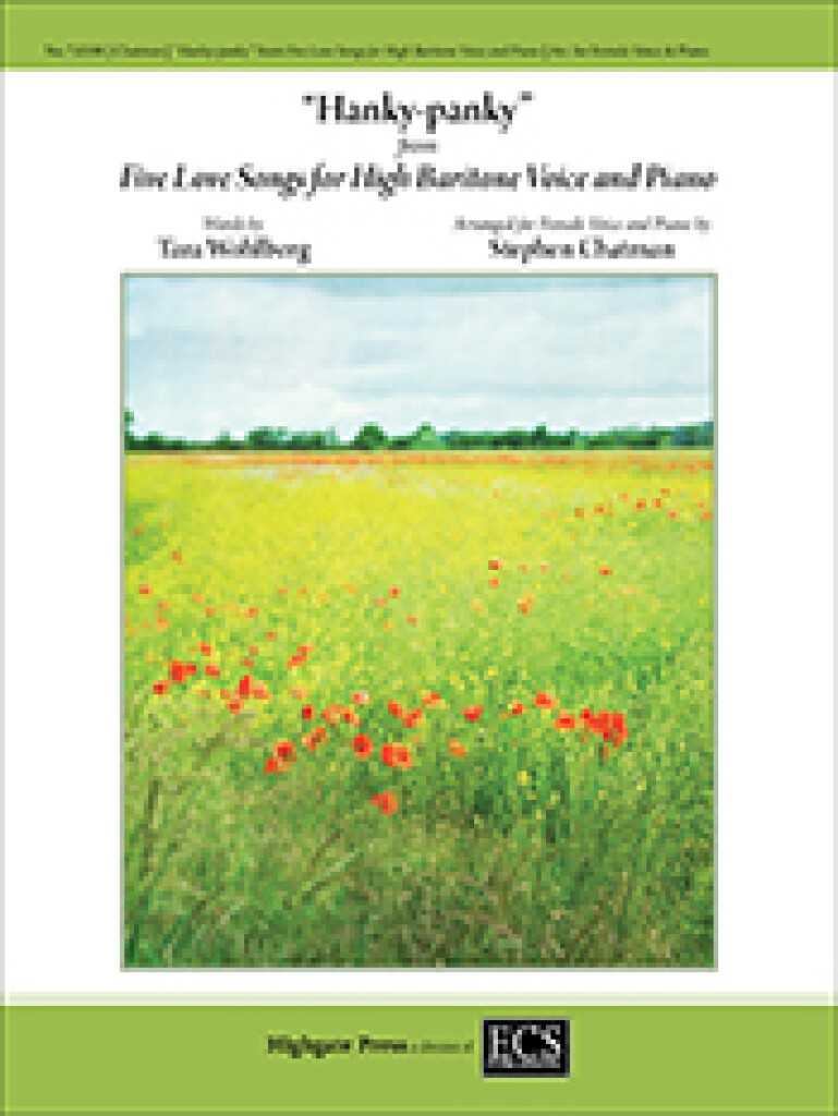 5 Love Songs for High Barit1 Voice & Piano