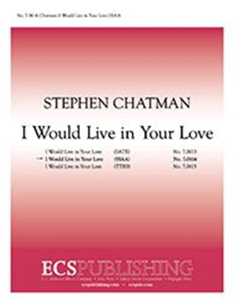 I Would Live in Your Love