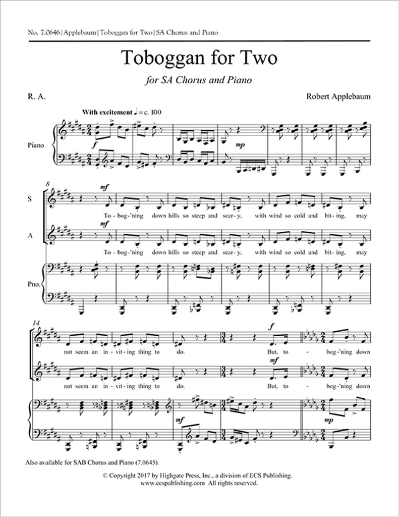 Toboggan for Two