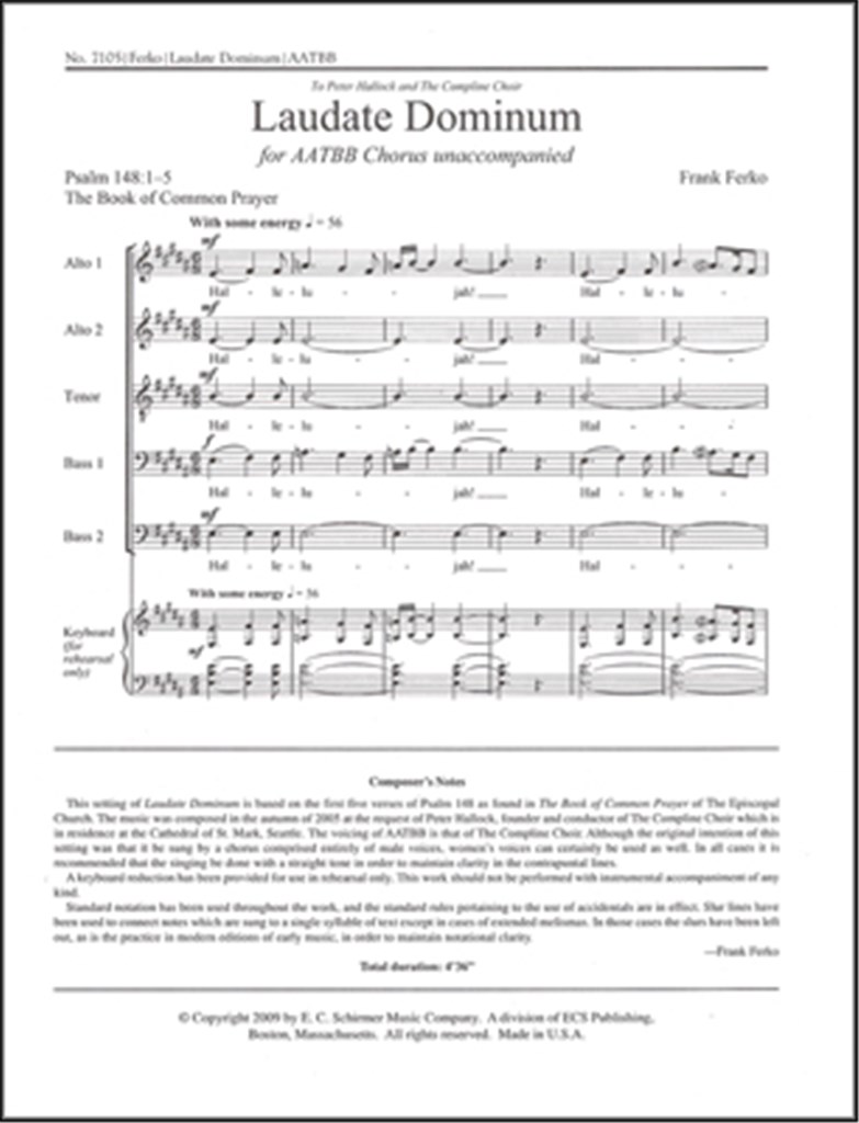 Laudate Dominum