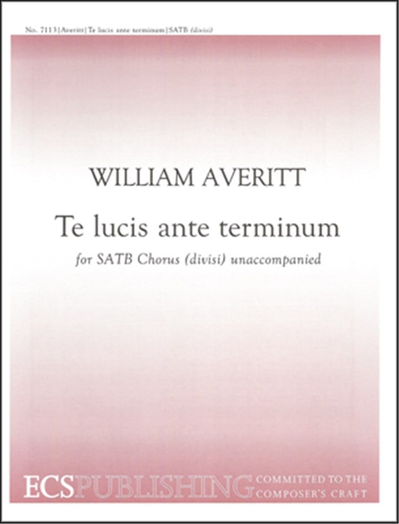 Te lucis ante terminum